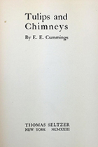 e.e. cummings, Tulips and Chimneys book cover