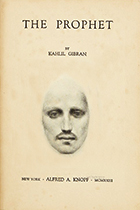 Kahlil Gibran, The Prophet book cover