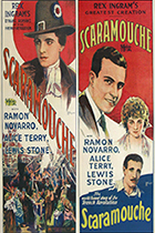 'Scaramouche,' directed by Rex Ingram movie poster
